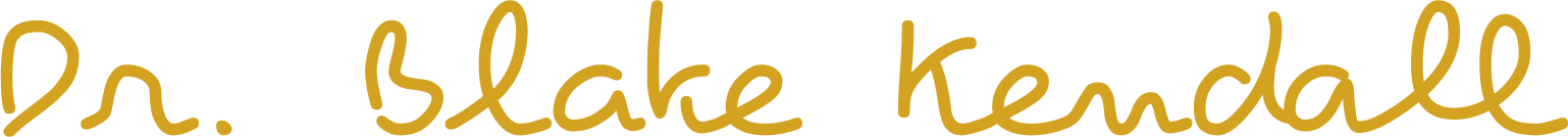 Dr. Blake Kendall Signature