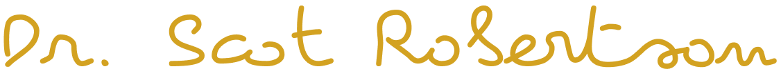 Dr. Scot Robertson Signature